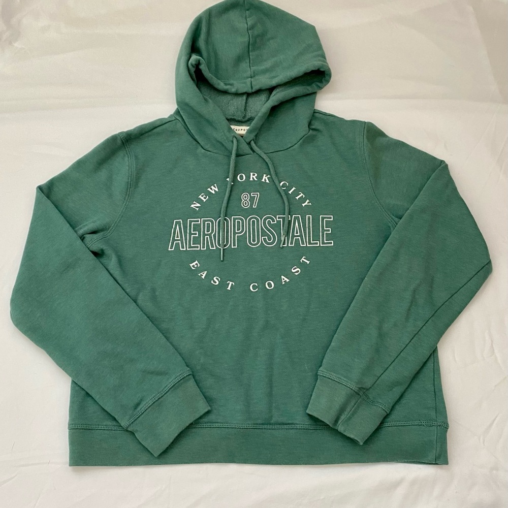 Sage Green Aeropostale Pullover Hoodie